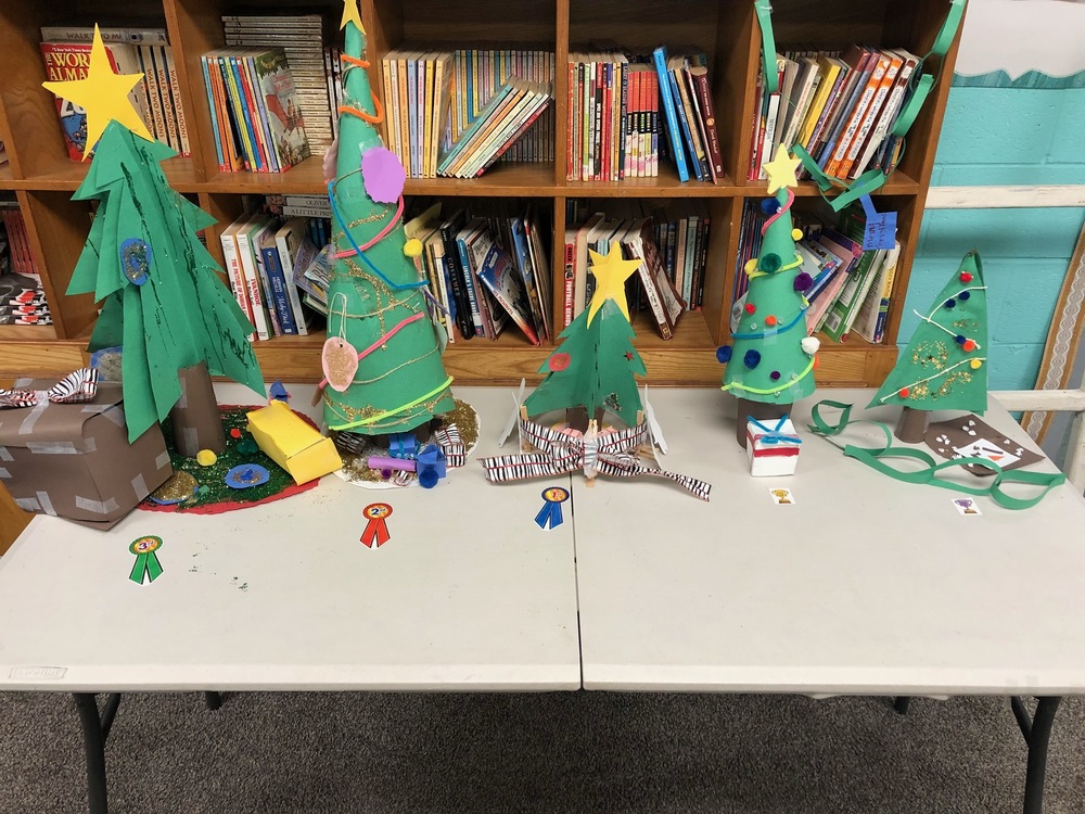 Mrs. Crozier's 5th Grade Christmas Tree Contest
