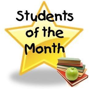 1st-4th Students of the Month (August - December)