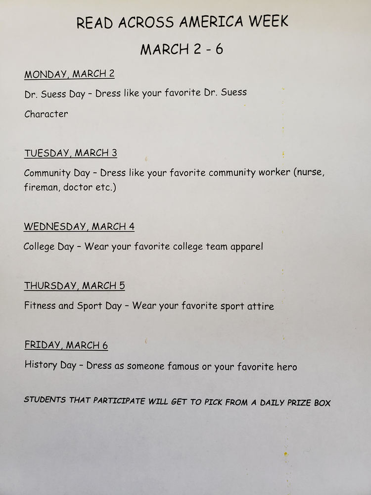 Read Across America Week