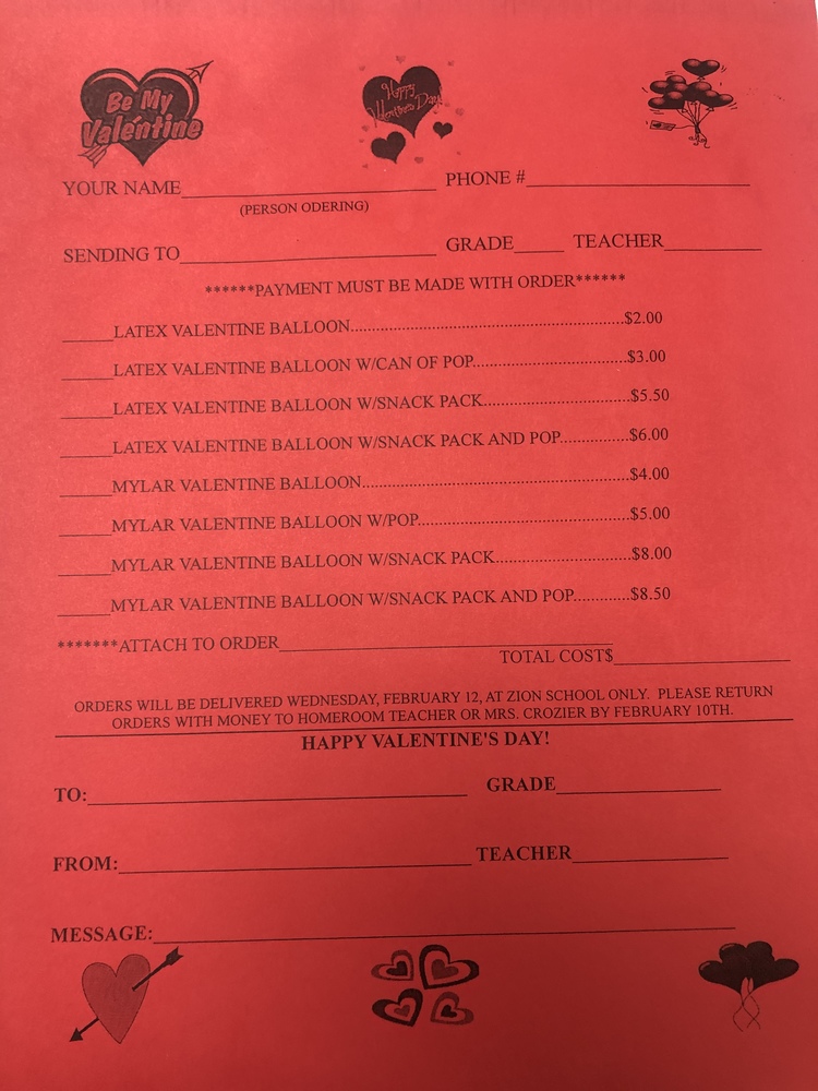 4-H Valentine’s Day Fundraiser
