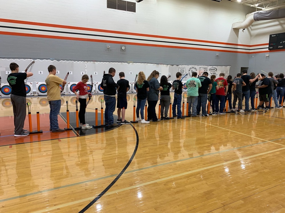 Booker T. Archery Meet - Middle Level Team Place 3rd Overall